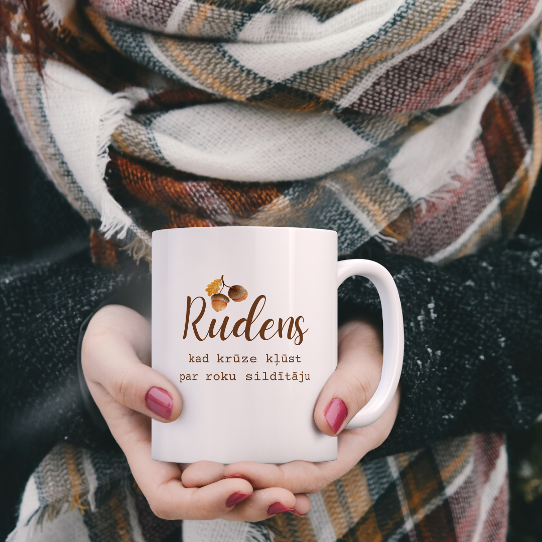 Keramiskās krūzes ar apdruku