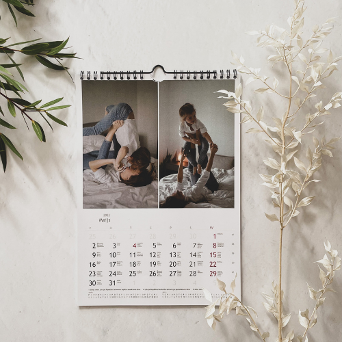 A4 wall calendar